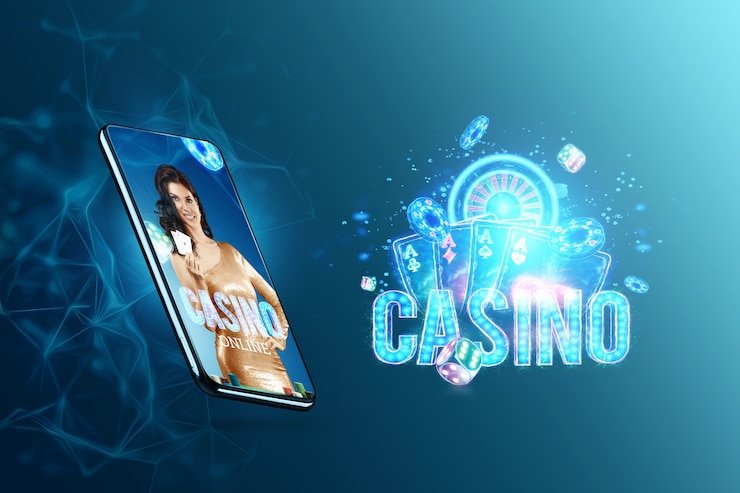 Tampilan permainan Bikini Paradise di aplikasi mobile keretatoto dengan reel slot dan tombol putar